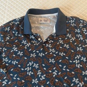 Penguin floral polo